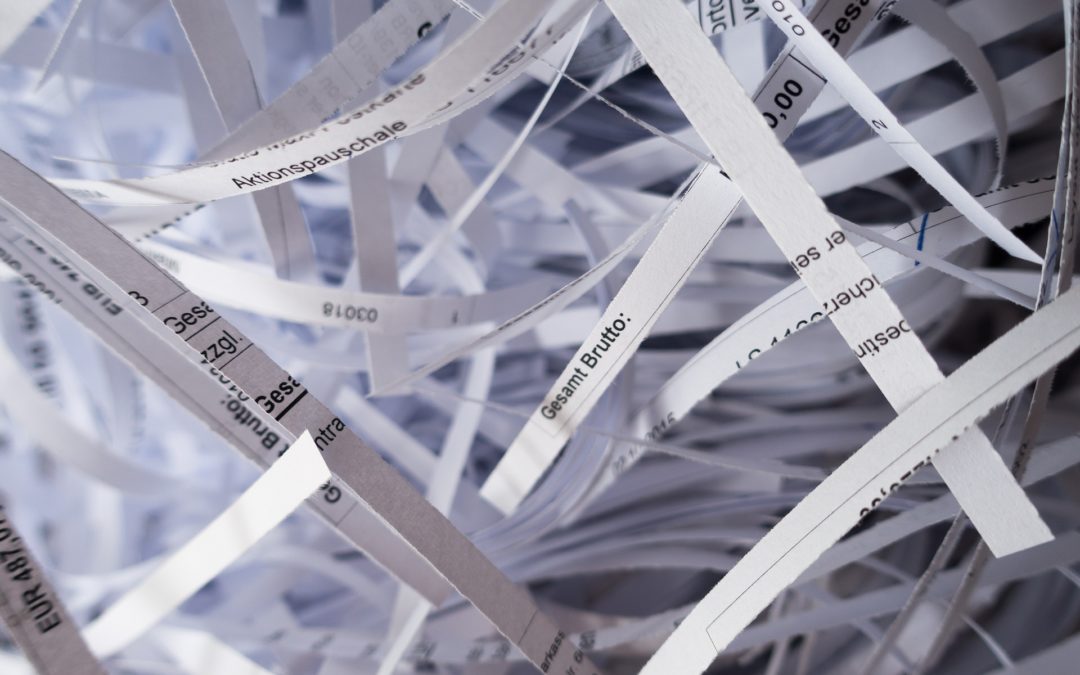 Lease paper shredder