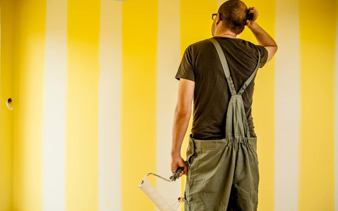 confused painter