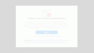 Two Factor Authentication