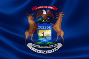 Michigan State Flag